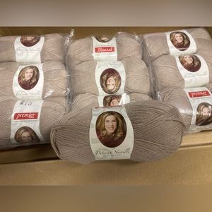 10 Skeins Deborah Norville Serenity Sport Weight Yarn, NWT, Color Cafe Au Lait